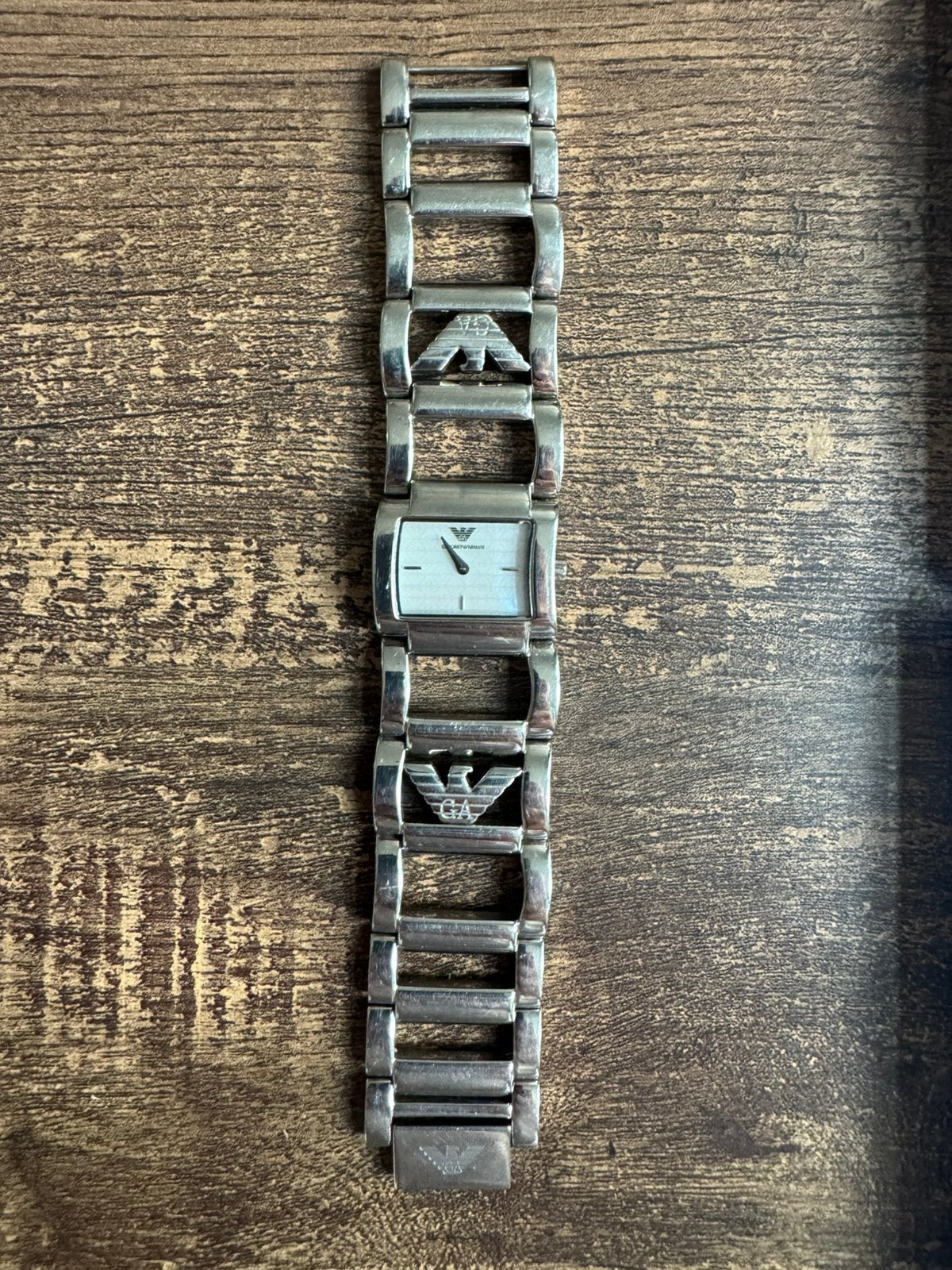 Horloge Armani, Bijoux, Sacs & Beauté, Enlèvement ou Envoi, Comme neuf, Montre-bracelet, Autres marques