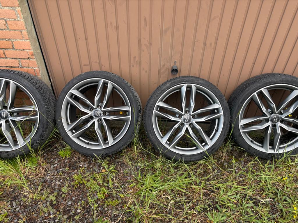 4 jantes audi a6 255 35 20, Enlèvement ou Envoi, 4 Saisons, Pneu(s)