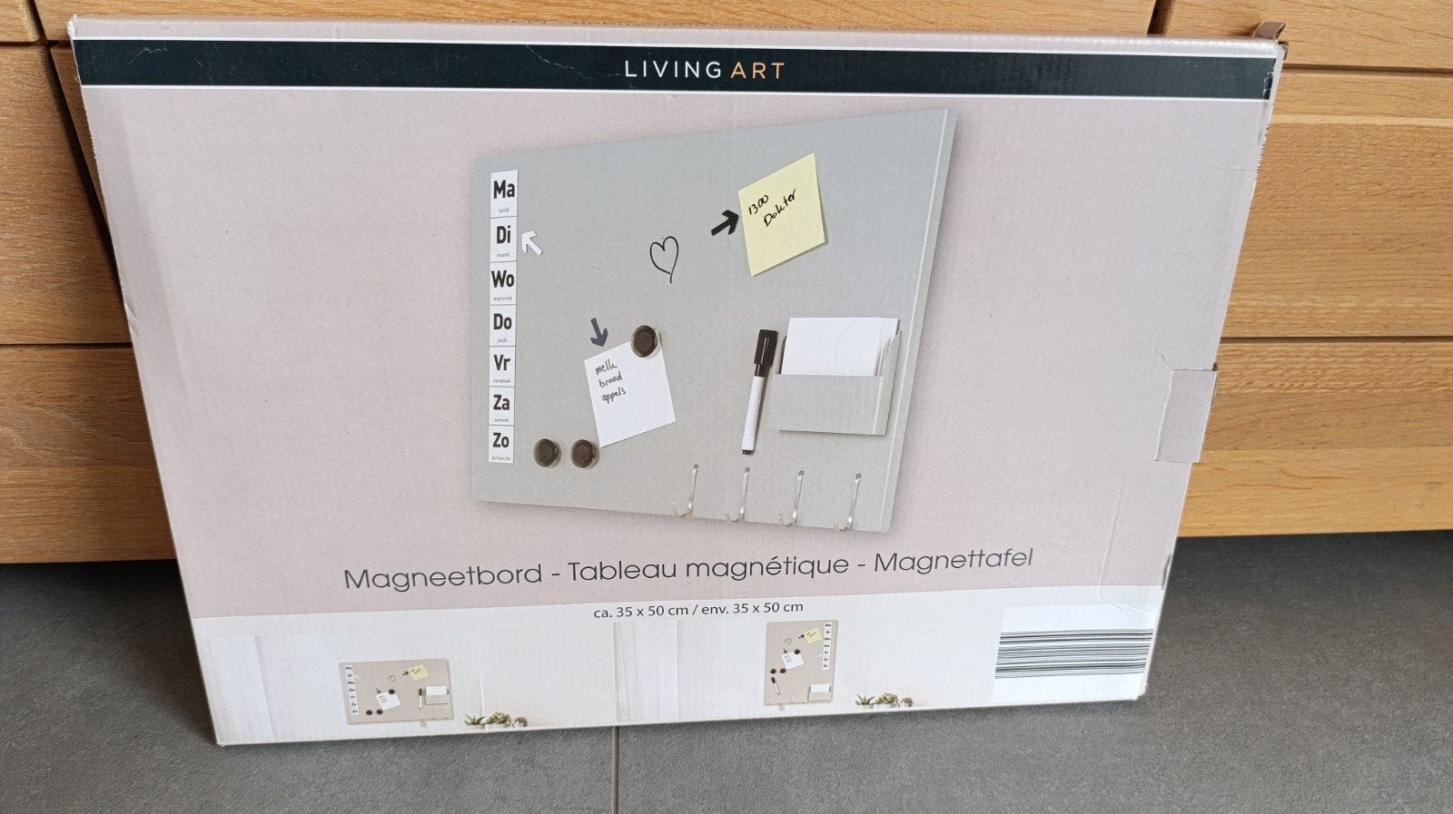 Tableau magnétique (nouveau), Enlèvement, Tableau magnétique