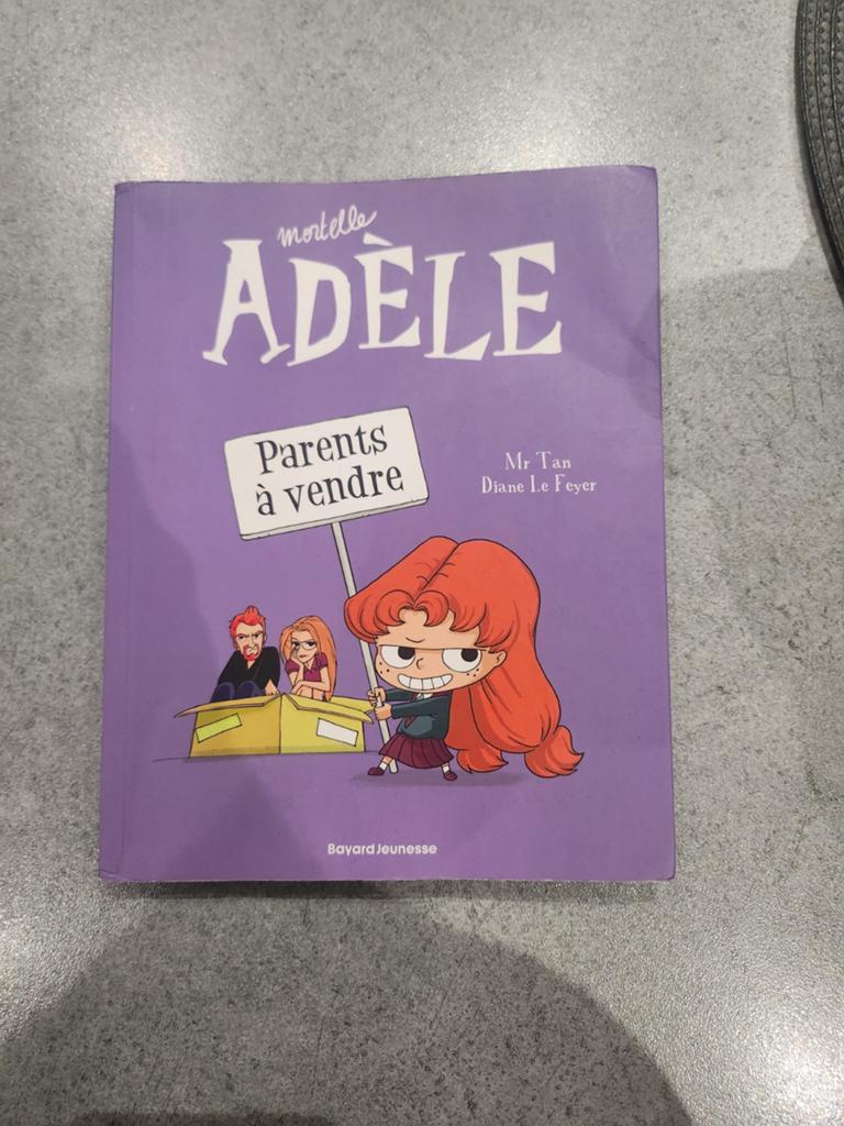 Livre mortelle adèle, Enlèvement ou Envoi