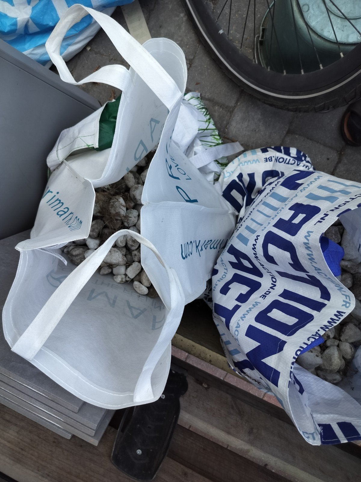 gratis stenen, Tuin en Terras, Zand, Ophalen