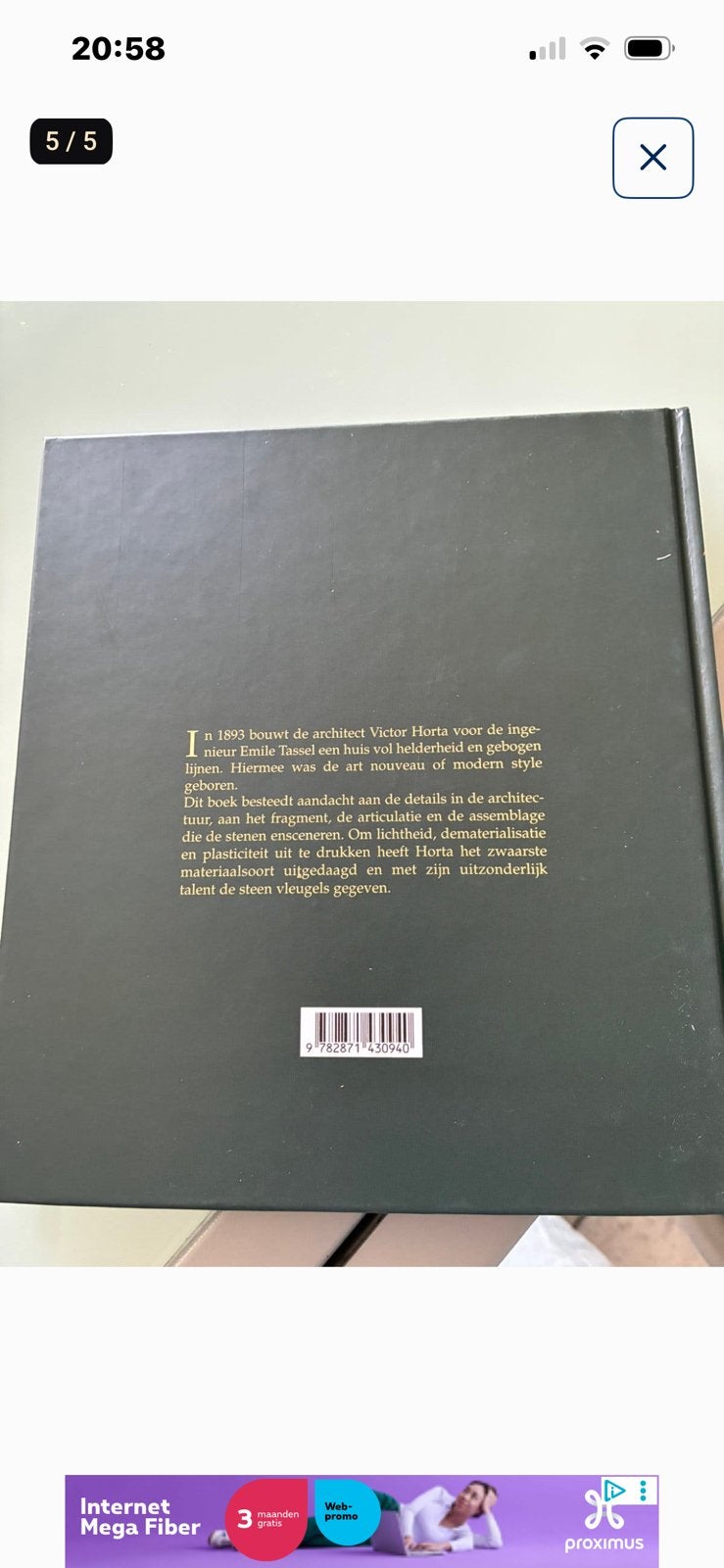 Verzameling boeken, Ophalen