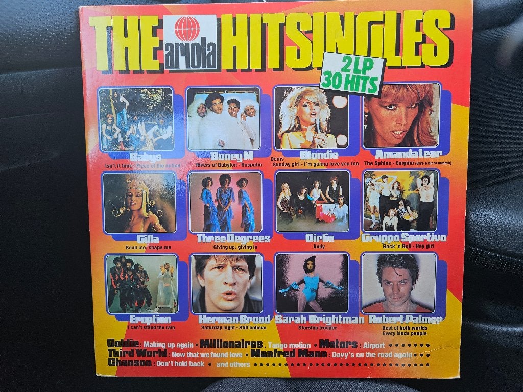 LP Various - The Ariola Hitsingles, Cd's en Dvd's, Vinyl | Verzamelalbums, Gebruikt, Ophalen of Verzenden, Pop, 12 inch
