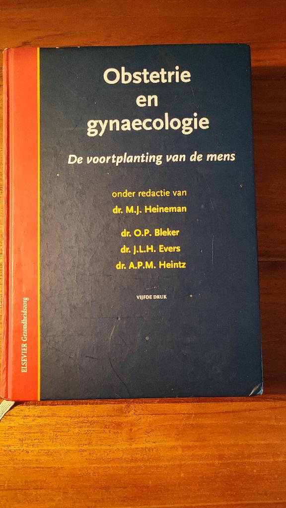 Obstetrie en gynaecologie de voortplanting van de mens, Boeken, Ophalen of Verzenden, Zo goed als nieuw