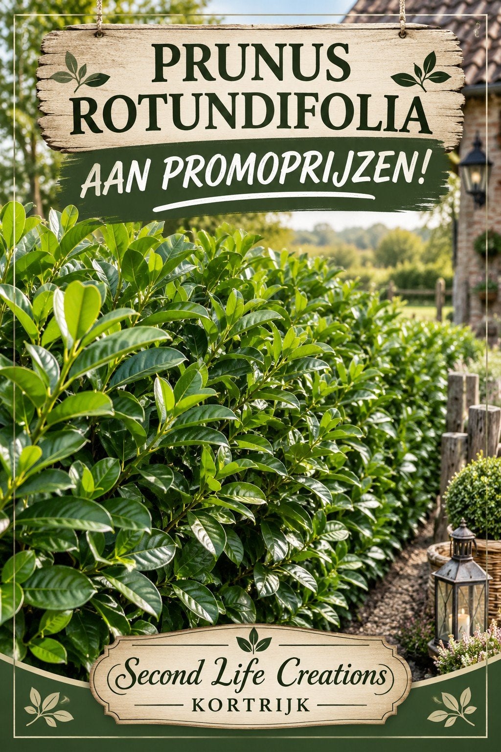 ‼️prunus rotundifolia aan promoprijzen ‼️, Ophalen, Taxus