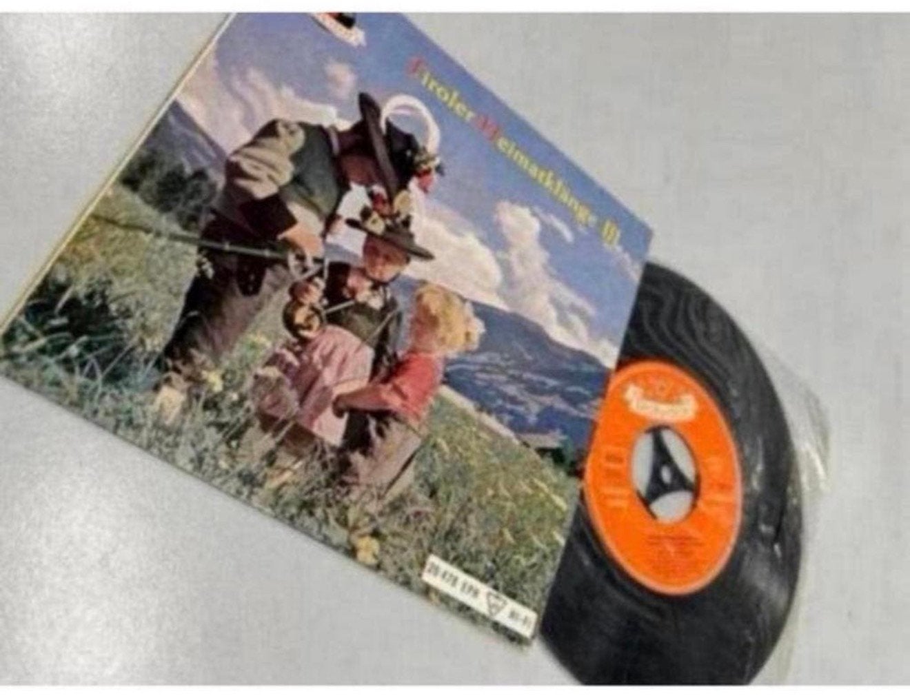 Tiroler Heimatklänge III 7” single vinyl lp 1968 volksmuziek, Ophalen of Verzenden, Zo goed als nieuw, LP