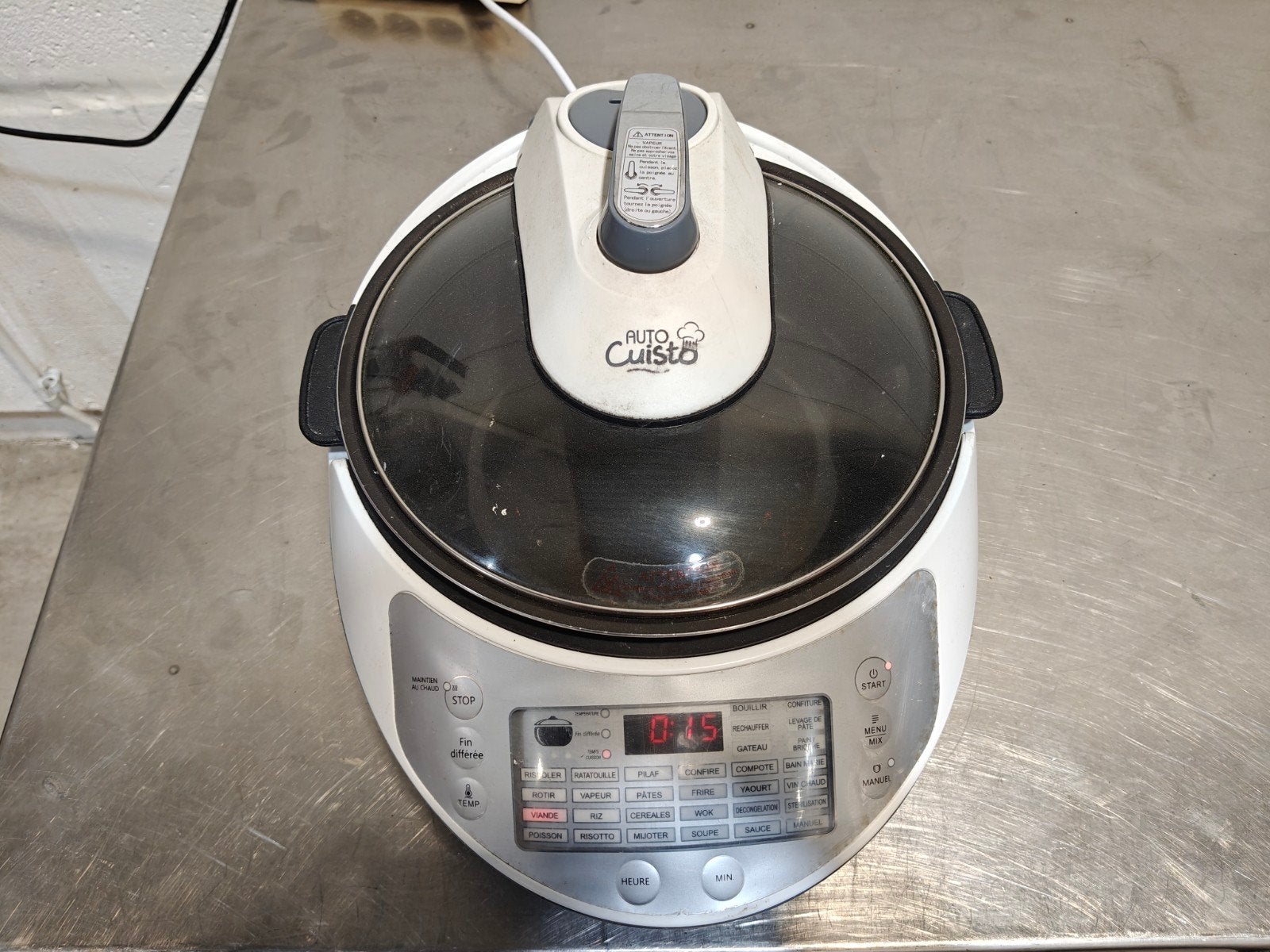 Autocuisto multi-cooker EG-50C01, Gebruikt, Onbekend, Ophalen of Verzenden, Onbekend