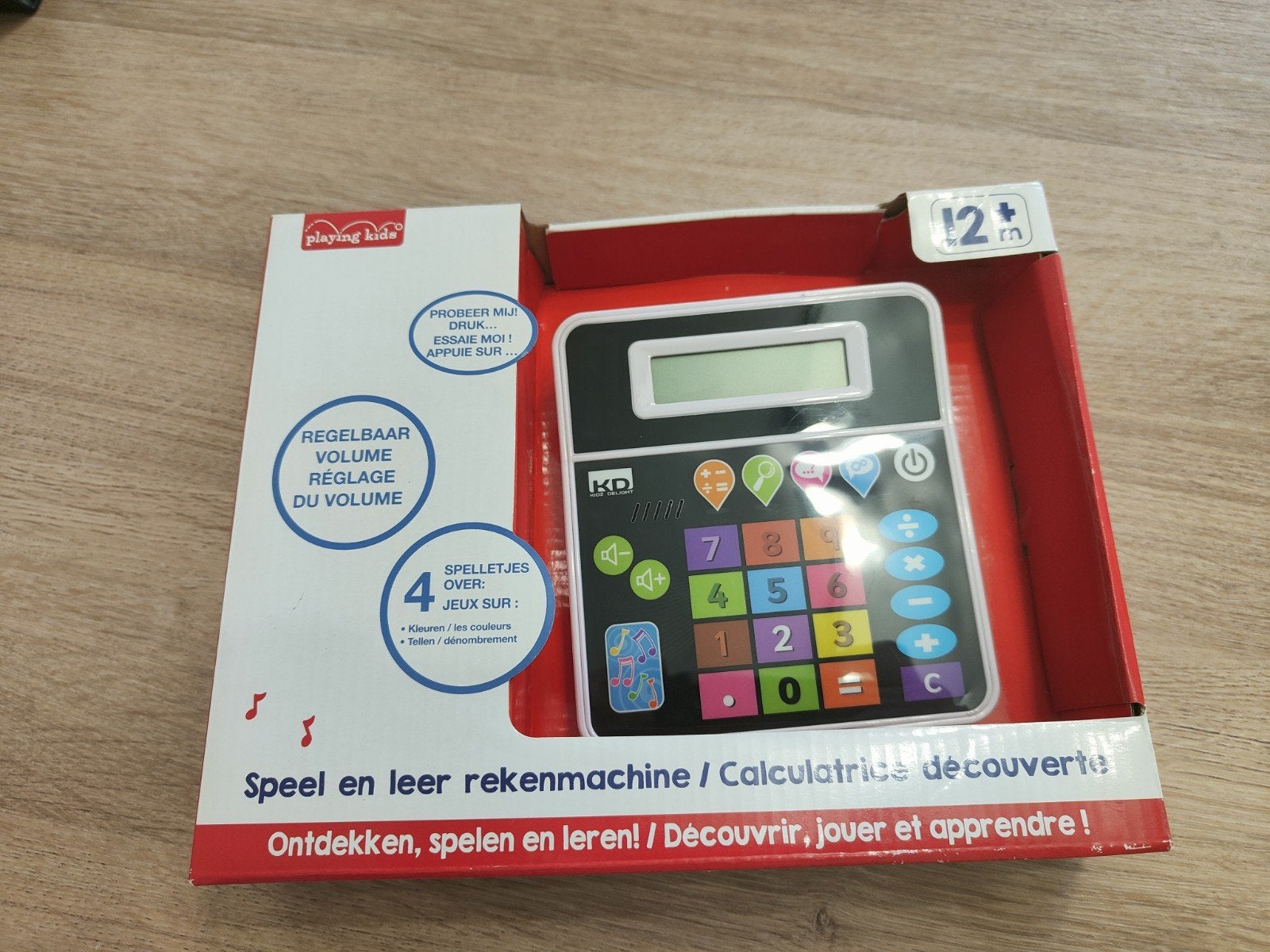 Speel & Leer Rekenmachine voor kinderen 12 maanden+ | Nieuw, Kinderen en Baby's, Speelgoed | Educatief en Creatief, Ophalen