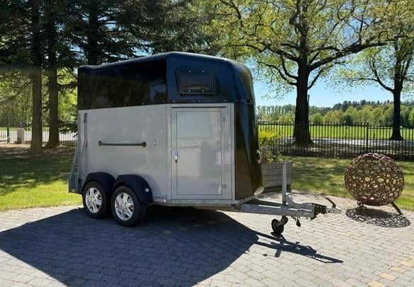 Bockmann 2-paards trailer, Ophalen, Gebruikt, 2-paards trailer