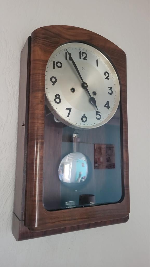 Prachtige wandklok, Antiek en Kunst, Ophalen