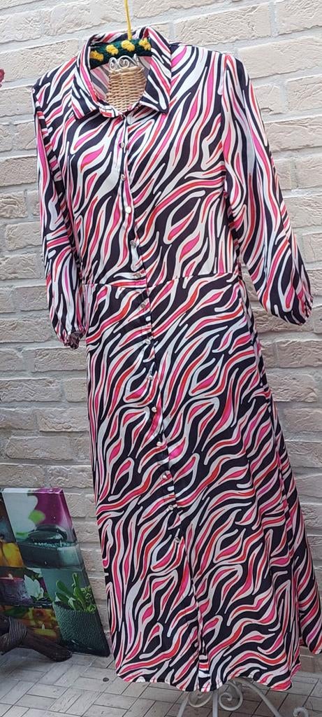 Lang Kleedje maat 44 Lola-liza, Kleding | Dames, Overige kleuren, Lola & Liza, Maat 42/44 (L), Ophalen of Verzenden