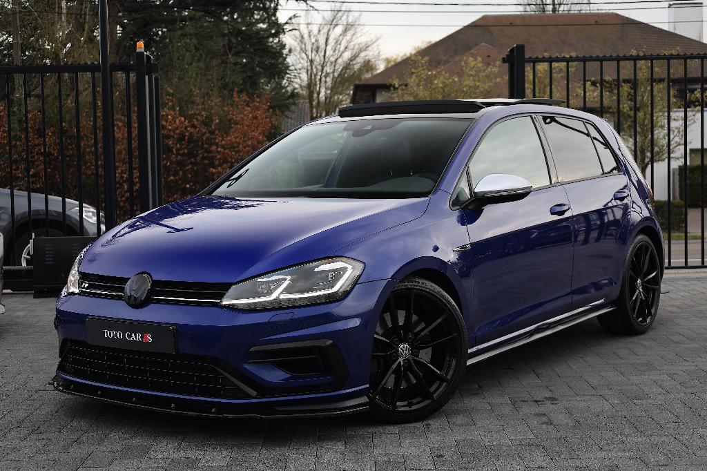 Volkswagen Golf R 2.0 TSI 4-Motion | Automaat | Pano, Automaat, Euro 6, 1984 cc, Blauw