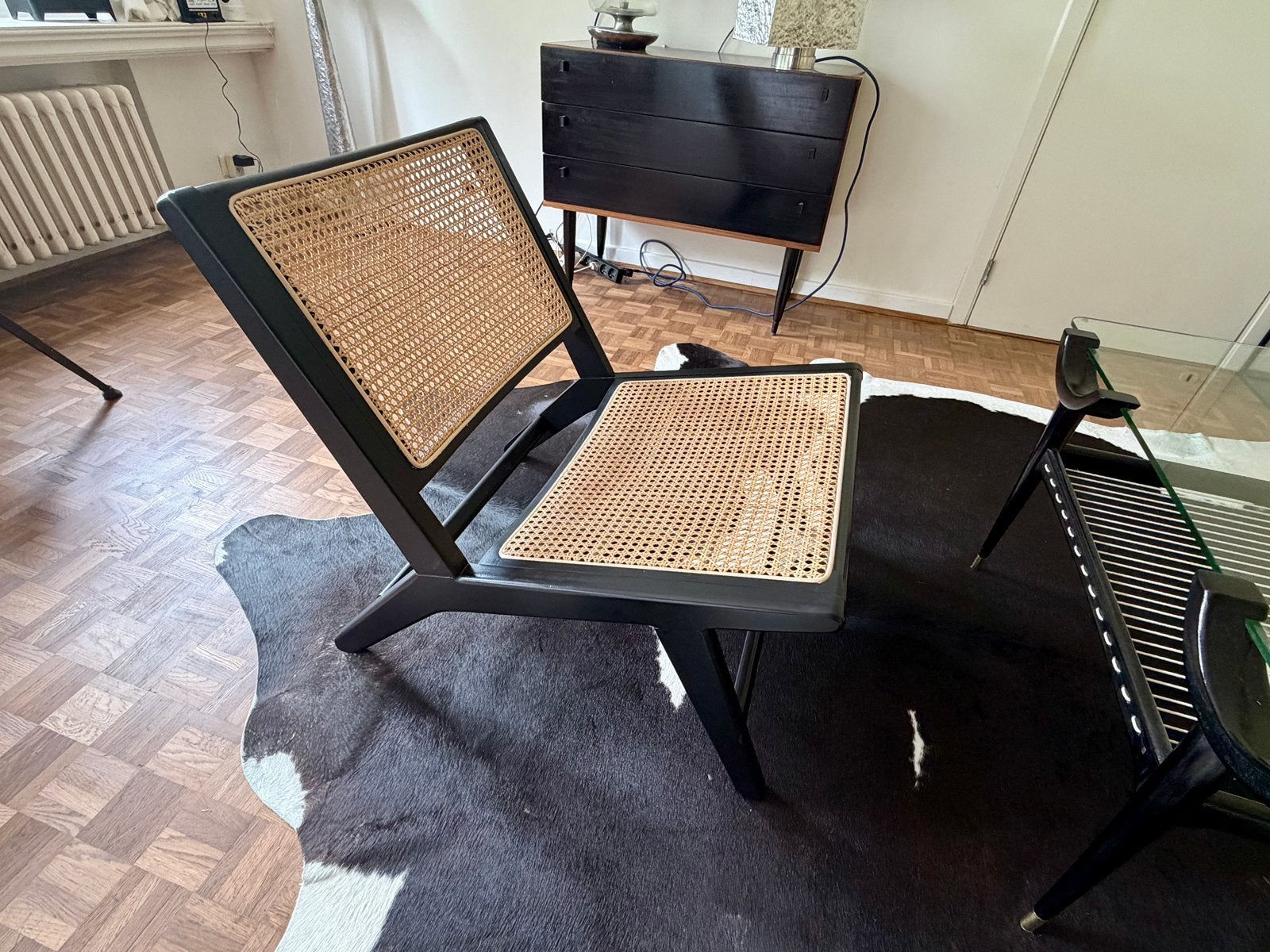 Fauteuil in Pierre Jeanneret-stijl, Ophalen, Zo goed als nieuw