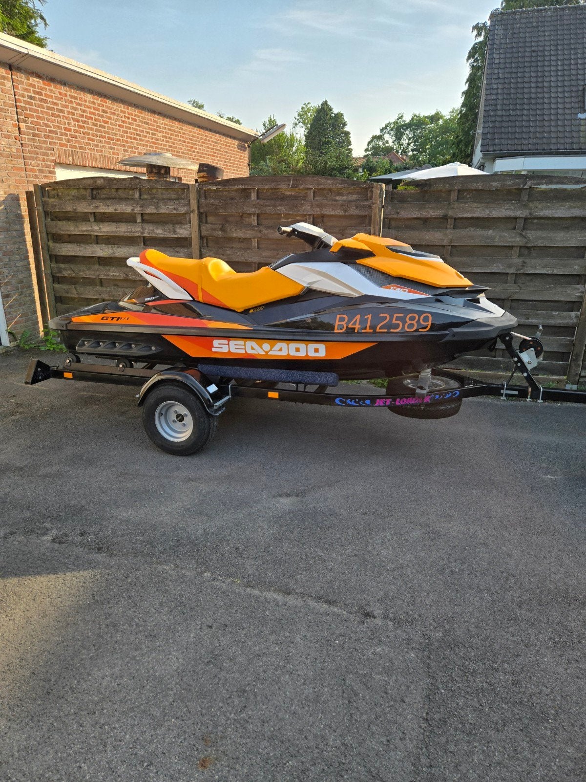 Seadoo GTI 130 Rotax jetski, Ophalen
