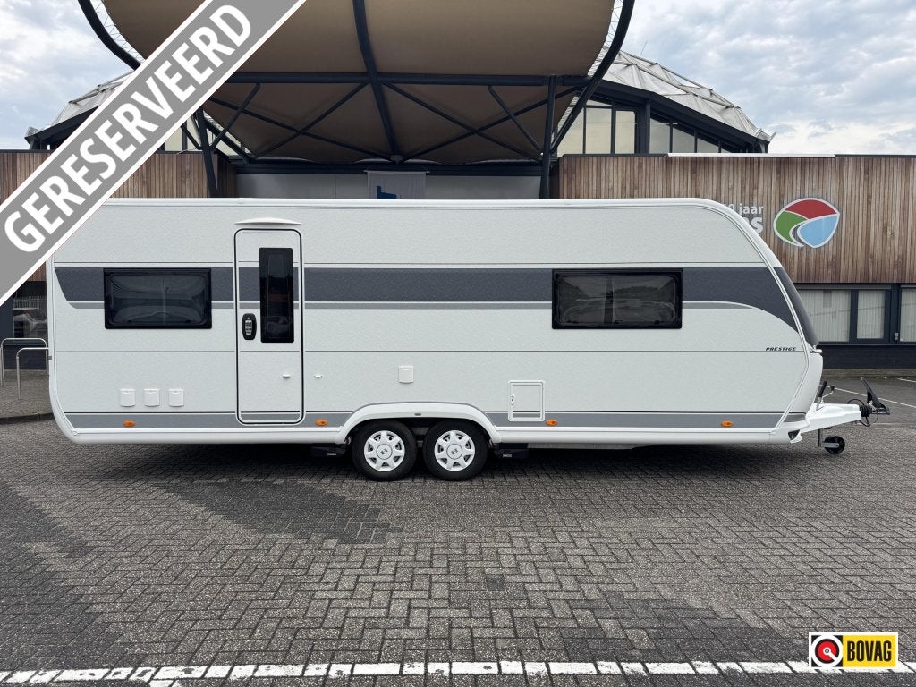 Hobby Prestige 650 UFF 2024 4x4 MOVER + AIRCO!, Rondzit, Hobby, Schokbreker, 7 tot 8 meter