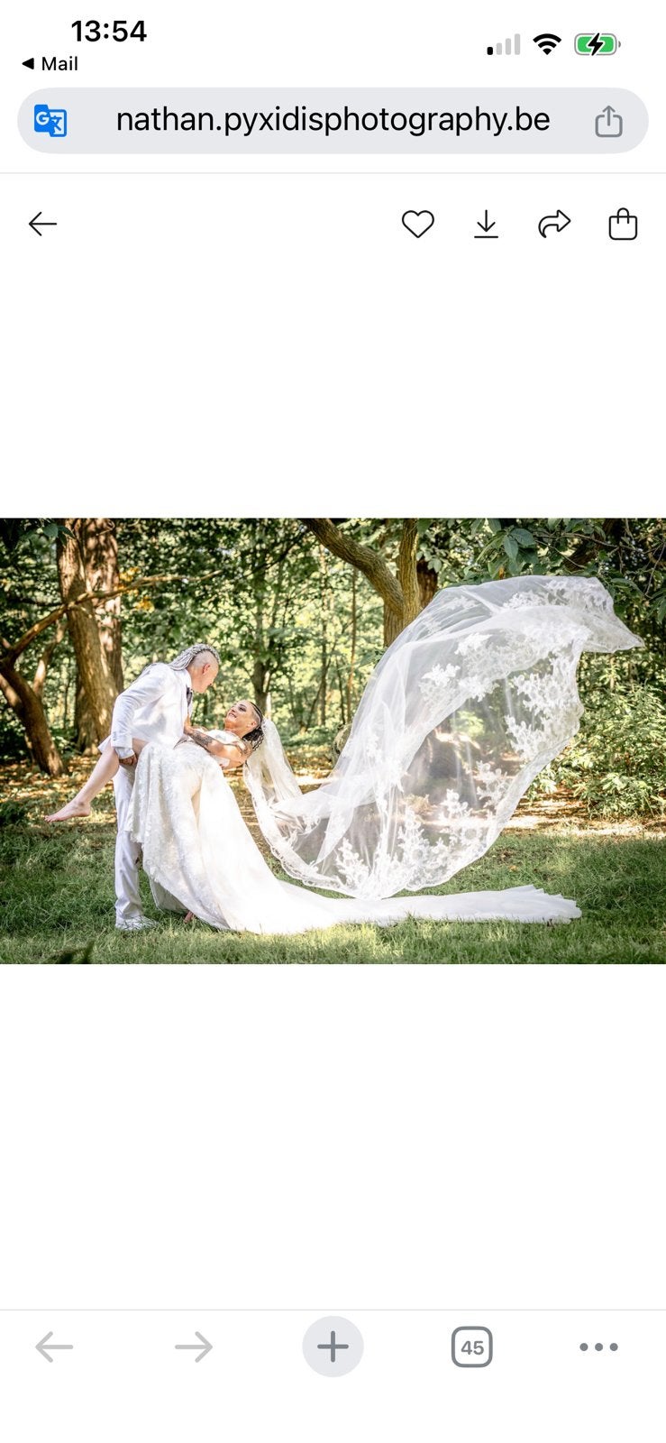 Trouwkleed, Vêtements | Femmes, Enlèvement, Comme neuf, Blanc, Robe de mariée