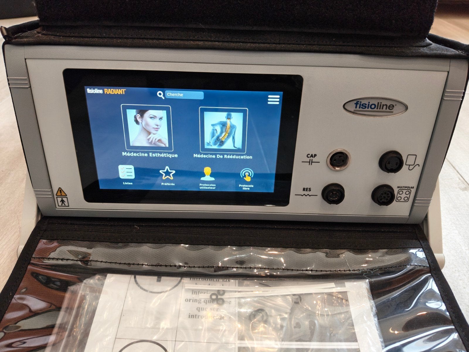 Fisioline RADIANT Mobile – TECAR Therapy – 2023 –quasi neuve, Enlèvement ou Envoi, Comme neuf