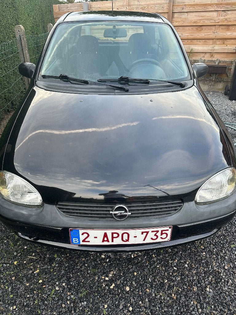 Opel corsa, Auto's, Voorwielaandrijving, Airbags, Stof, Zwart