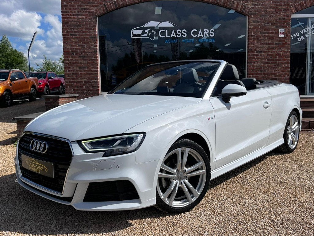 AUDI A3 S-LINE 35 TFSI BOITE-AUTO NAVI RADAR, Automaat, 4 zetels, 4 cilinders, Cabriolet