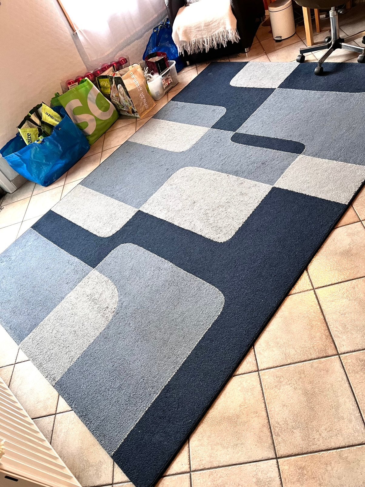 Grand tapis style vintage 200x290cm, Maison & Meubles, Ameublement | Tapis & Moquettes, Utilisé, 150 à 200 cm, 200 cm ou plus