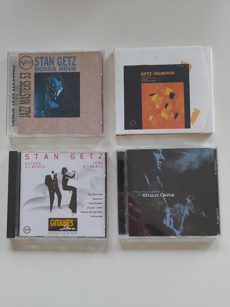 Stan Getz 4 cd's, Cd's en Dvd's, Cd's | Jazz en Blues, Ophalen of Verzenden, Zo goed als nieuw, Jazz en Blues