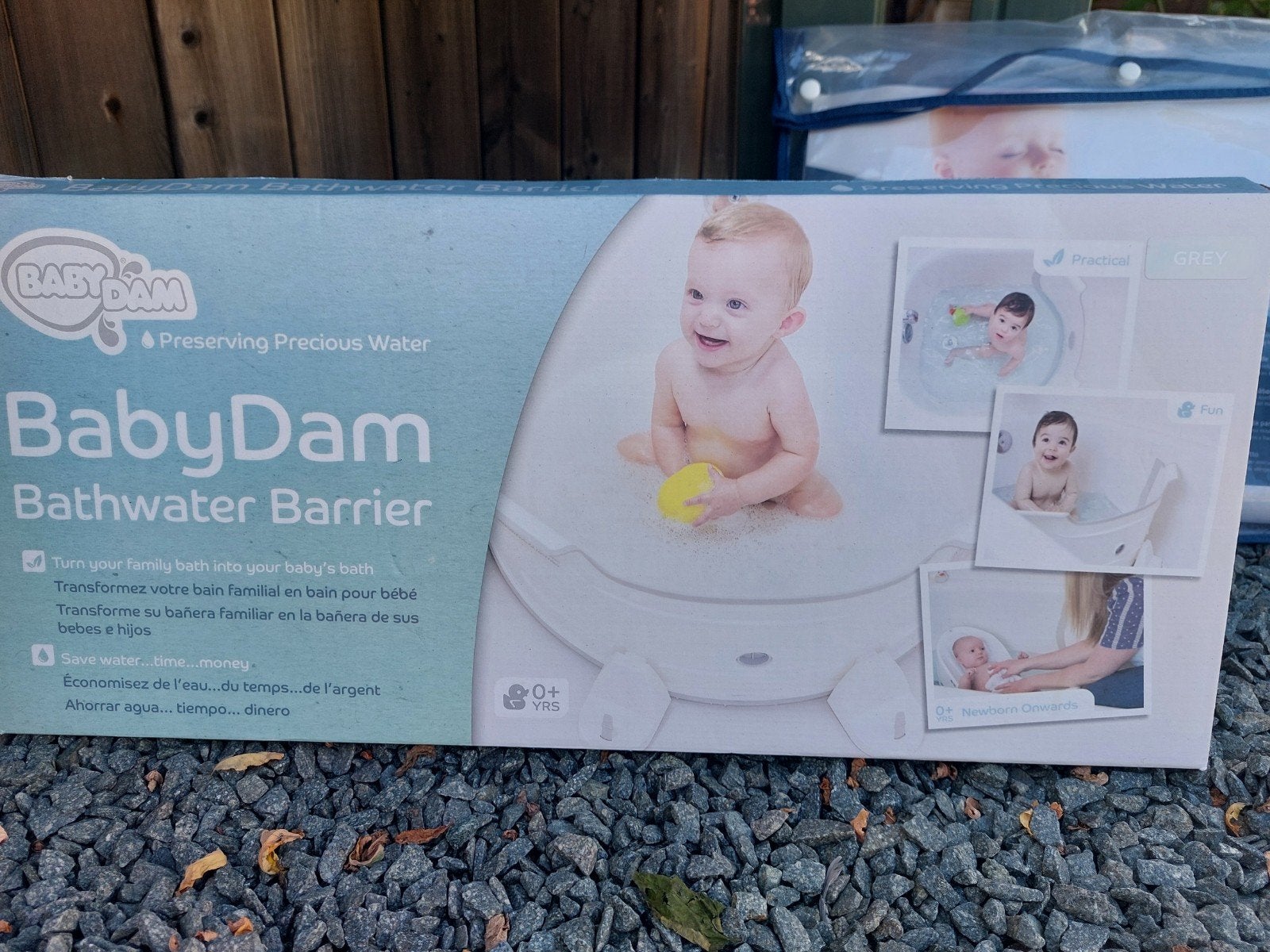 Babydam: badverleiner om je kind in bad te wassen, Enlèvement