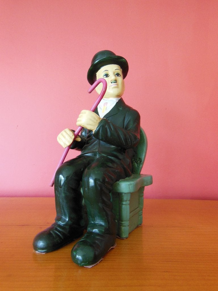 Charlie Chaplin-figuur, Ophalen of Verzenden, Zo goed als nieuw