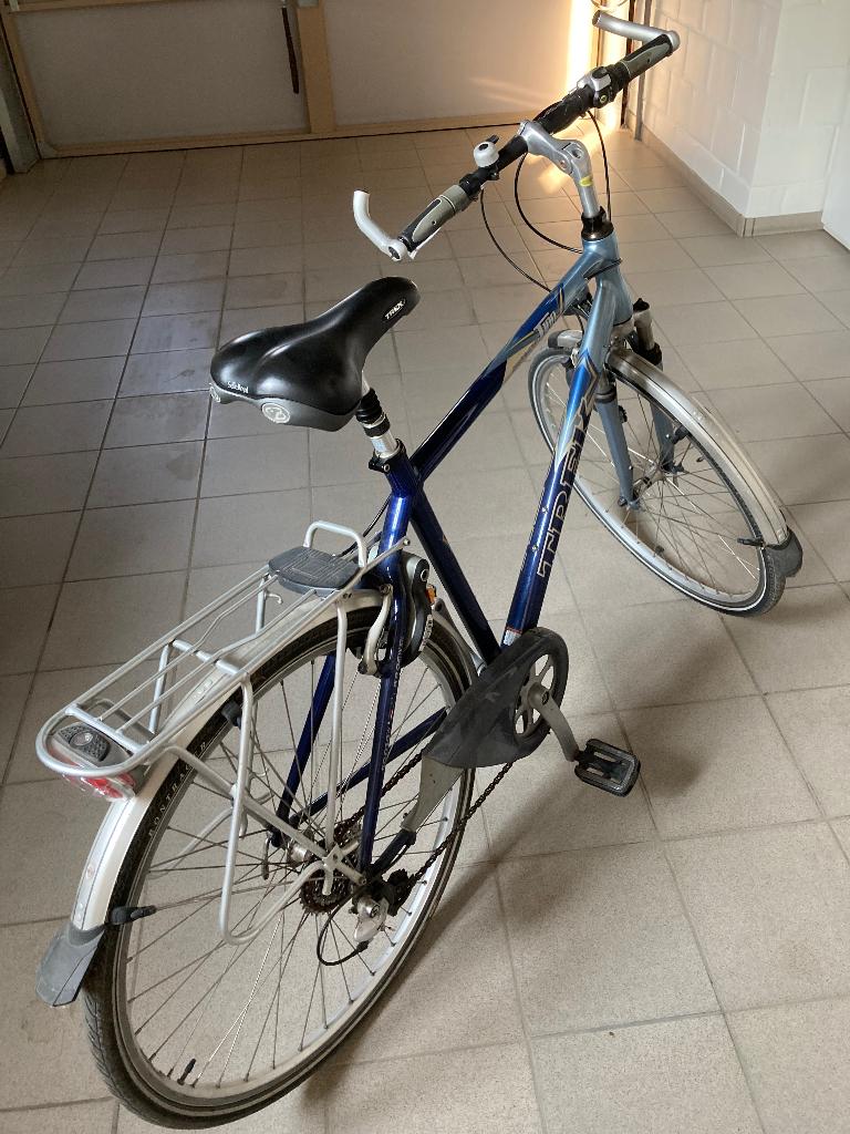 trek fiets, Fietsen en Brommers, Fietsen | Heren | Herenfietsen, Gebruikt, Versnellingen, 53 tot 57 cm, Ophalen