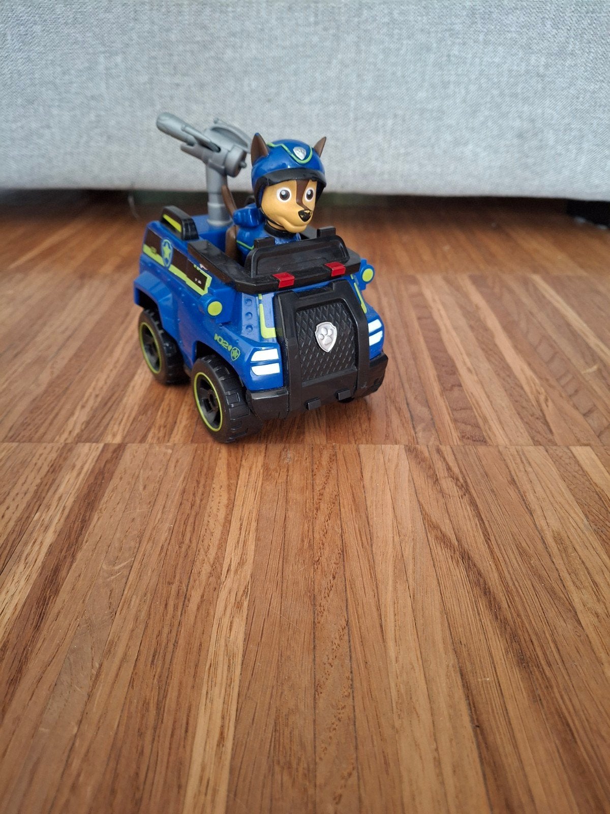 Paw Patrol - Chase Politiewagen met raketje, Kinderen en Baby's, Speelgoed | Actiefiguren, Ophalen of Verzenden, Zo goed als nieuw
