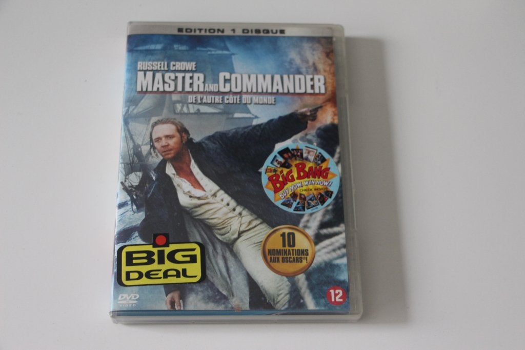 DVD MASTER AND COMMANDER, Enlèvement, Utilisé