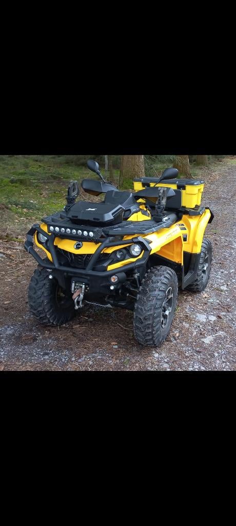 Quad Can-Am Outlander 800 XT DPS, Plus de 35 kW, 800 cm³, 2 cylindres