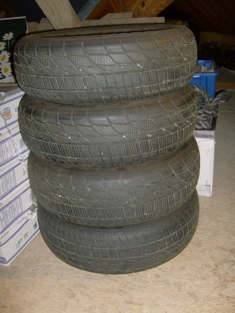 4 winterbanden goodride sw.601 - goede staat, Ophalen, Winterbanden, Band(en)