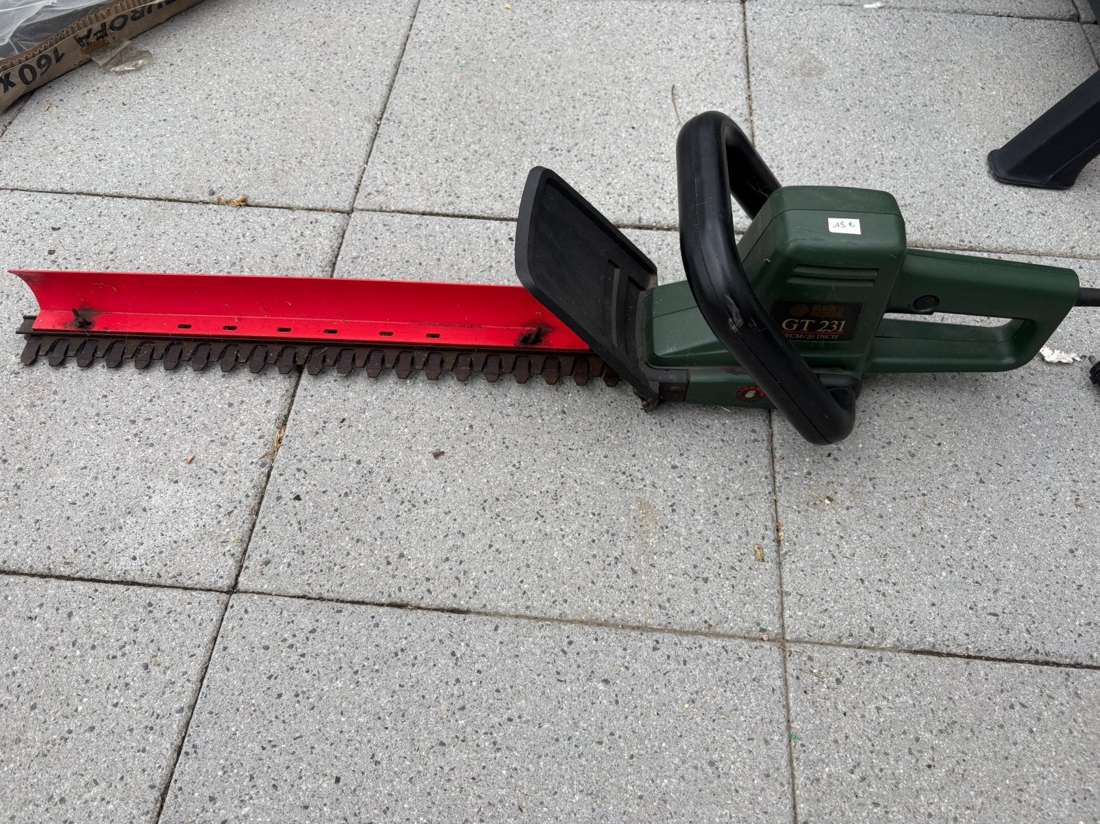 Black & Decker GT231 elektrische heggenschaar, Ophalen, Zo goed als nieuw, Elektrisch
