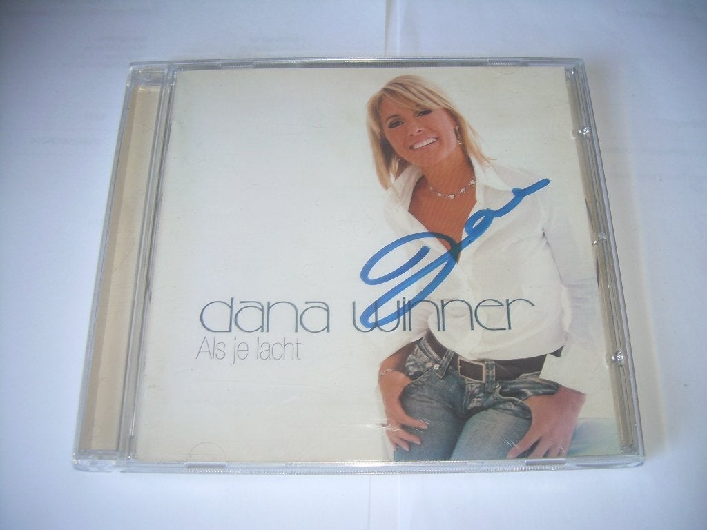 CD - DANA WINNER  - ALS JE LACHT, Cd's en Dvd's, Eerste persing, Ophalen of Verzenden, Zo goed als nieuw, Levenslied of Smartlap