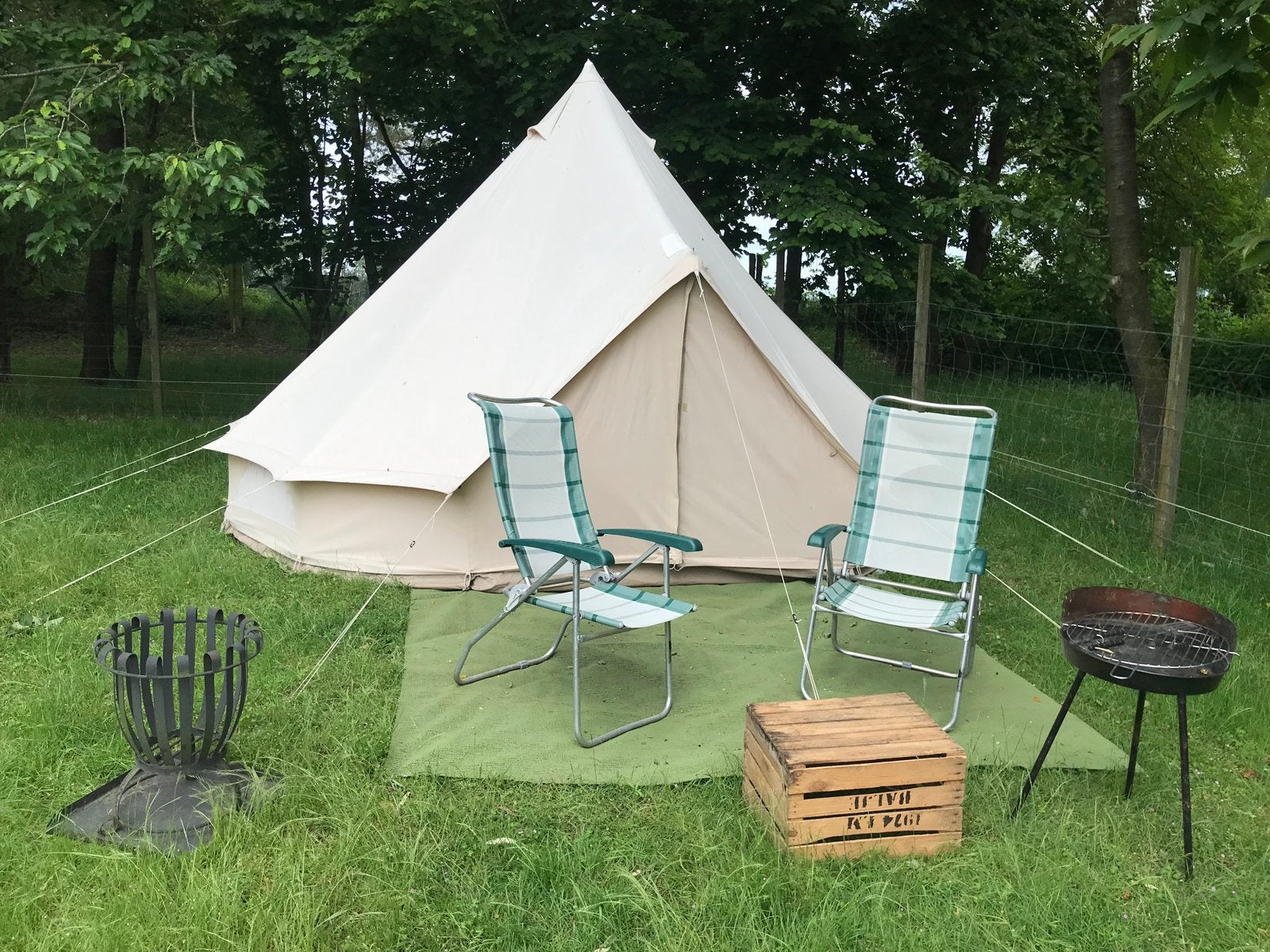 Grote Bell / glamping tent / tipi, Ophalen