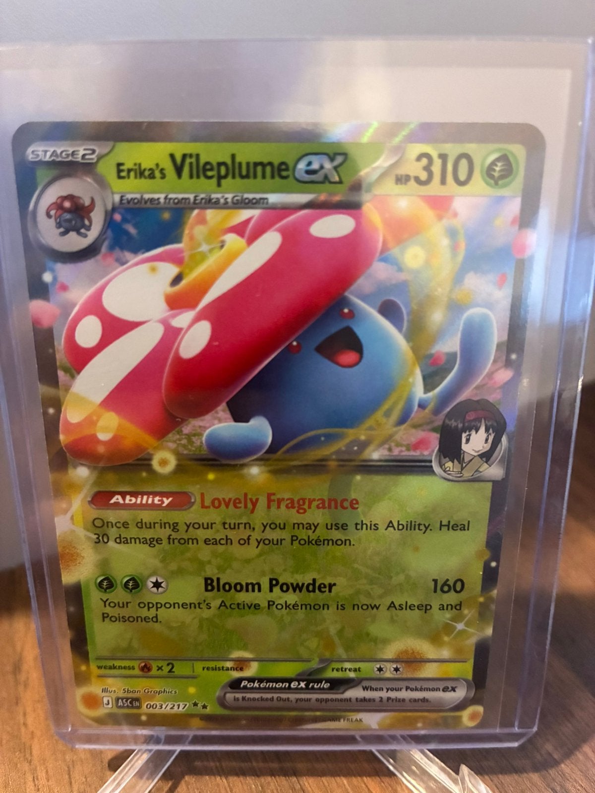 Pokemon vileplume ex ascended heroes, Enlèvement ou Envoi, Comme neuf, Booster
