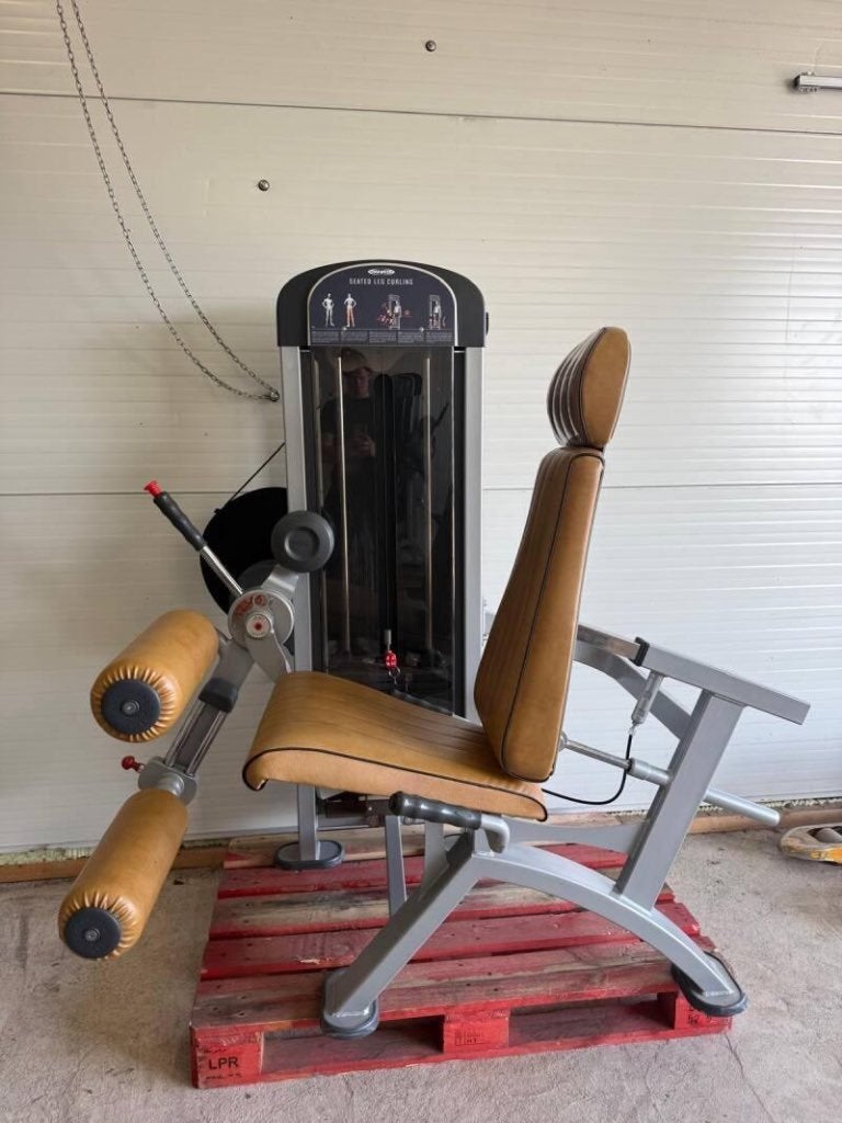 Panatta Seated leg curl/ legs/ leg machine/ beinbeuger, Enlèvement ou Envoi, Utilisé