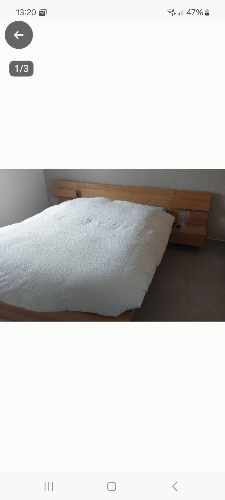 2 personen bed, Huis en Inrichting, Slaapkamer | Complete slaapkamers, Ophalen