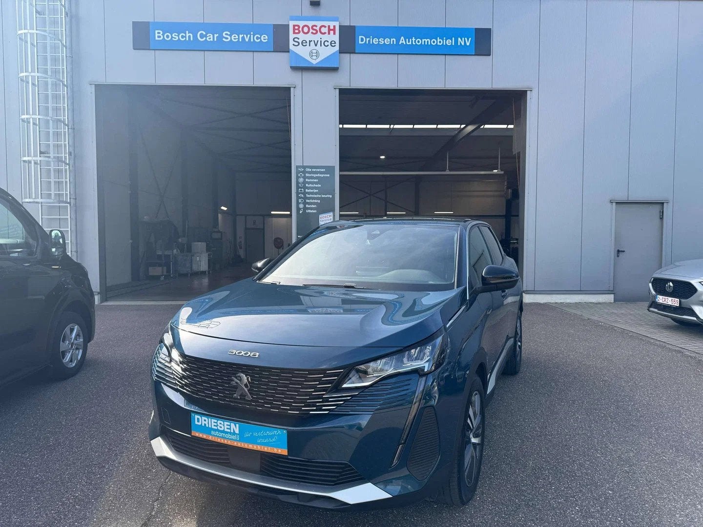 Peugeot 3008 3008 1.6 Hybrid 225 PHEV Allure Pack - 1/2 Lede, Auto's, Automaat, Gebruikt, Blauw, Overige kleuren