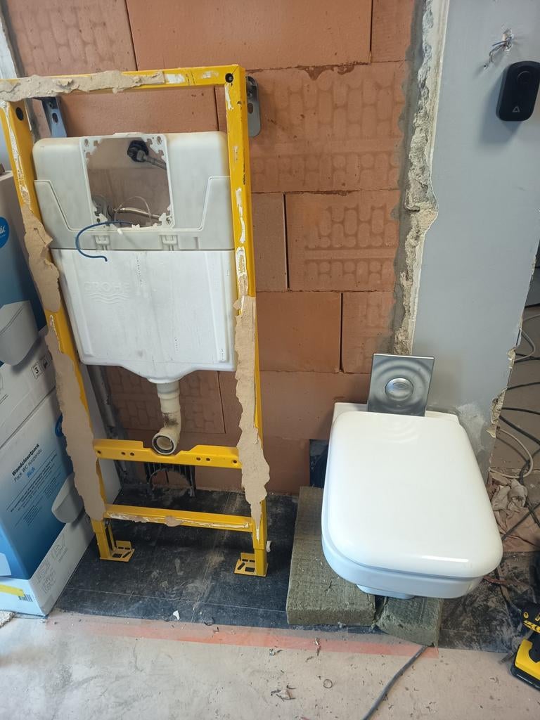 Grohe systemfix met hangwc, Ophalen