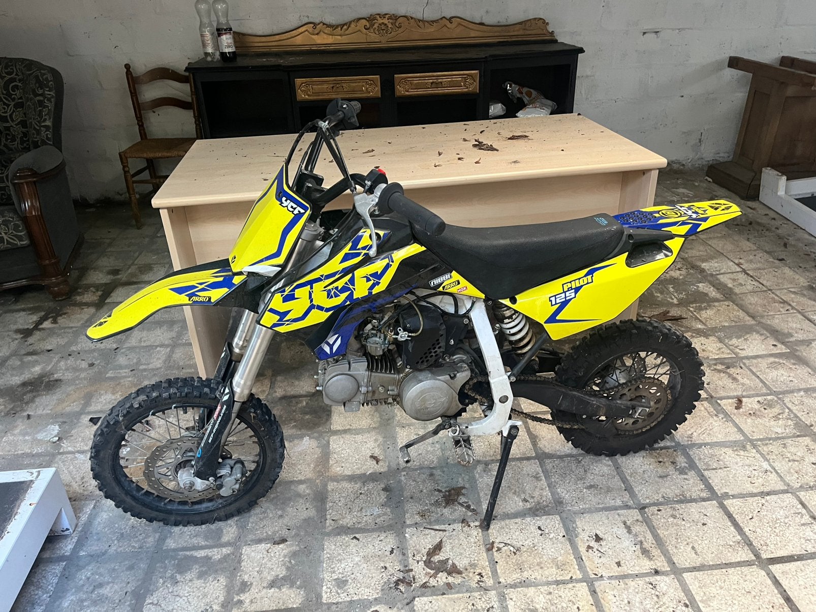Ycf pilot 125cc, Ophalen, Gebruikt