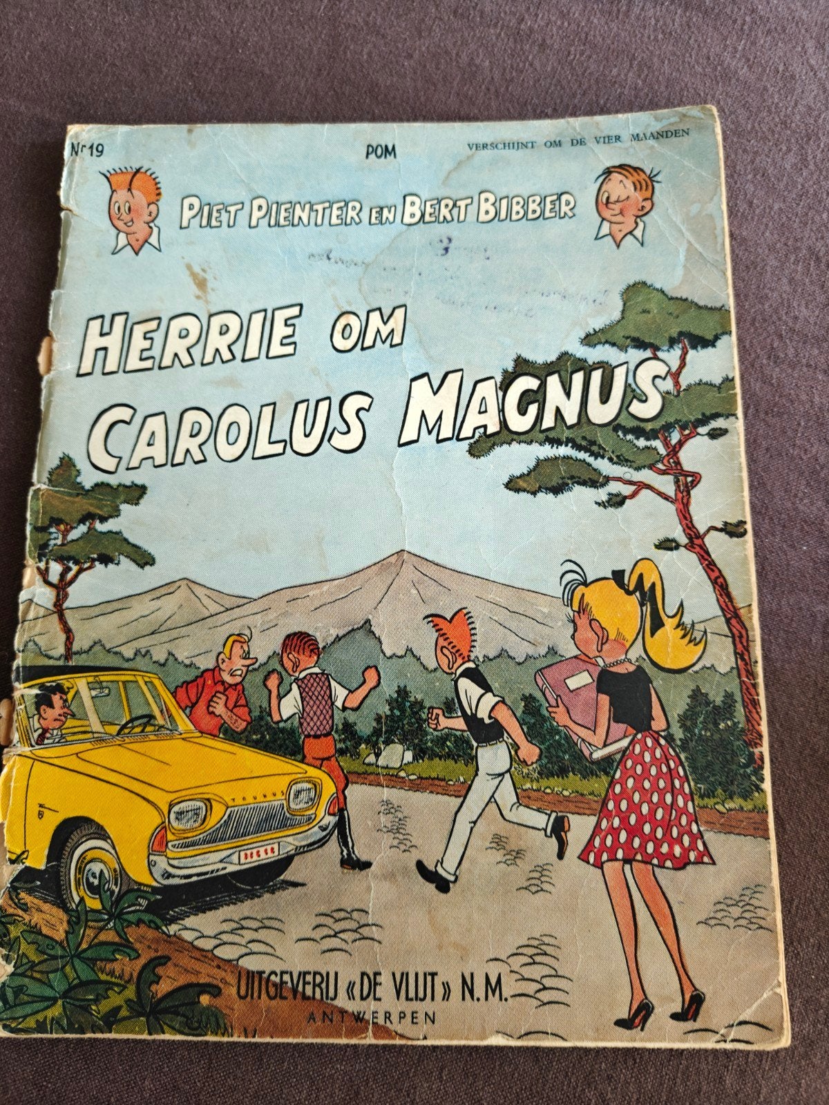 Piet Pienter en Bert Bibber, Boeken, Ophalen of Verzenden, Gelezen, POM
