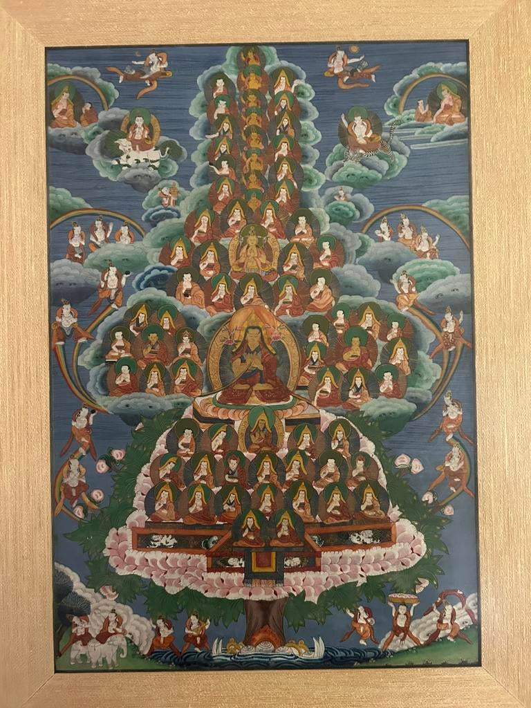 Mooie thangka, Antiek en Kunst, Ophalen of Verzenden