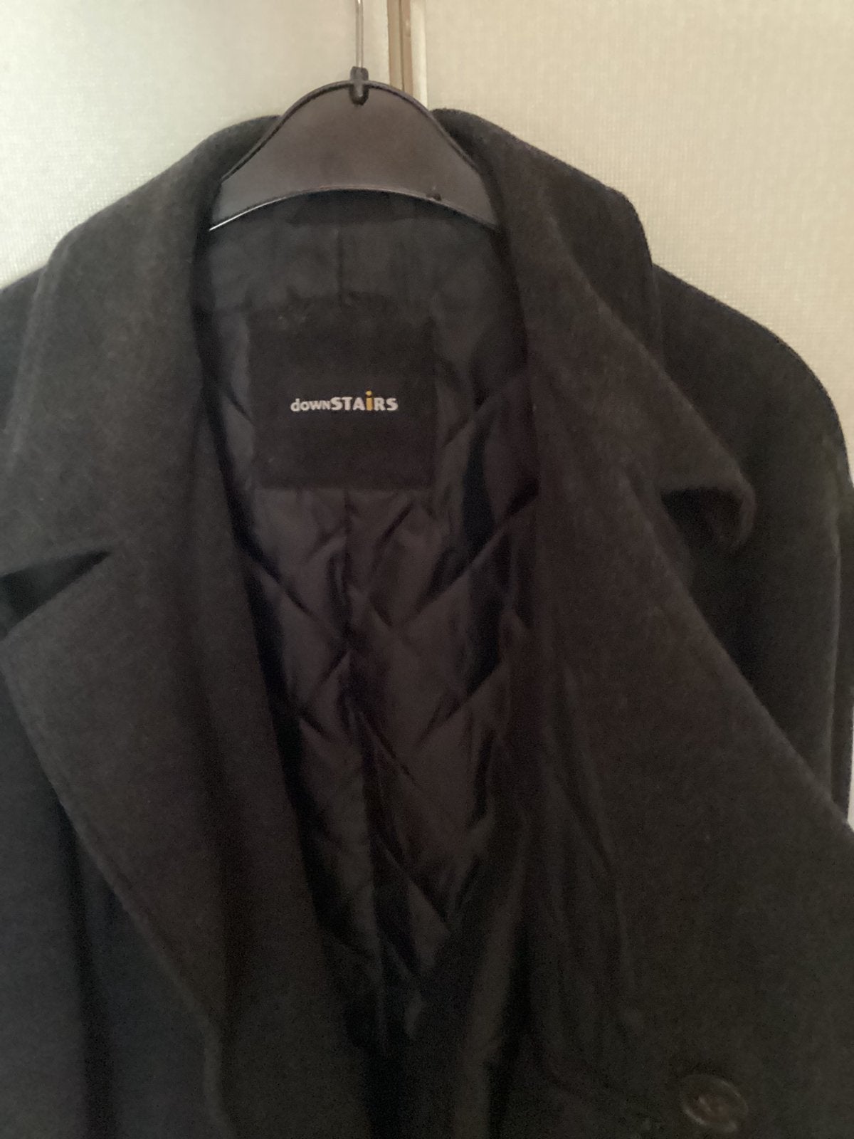 Dikke wintervest  DownStairs maat 52, Ophalen of Verzenden, Zo goed als nieuw, Maat 52/54 (L), Zwart
