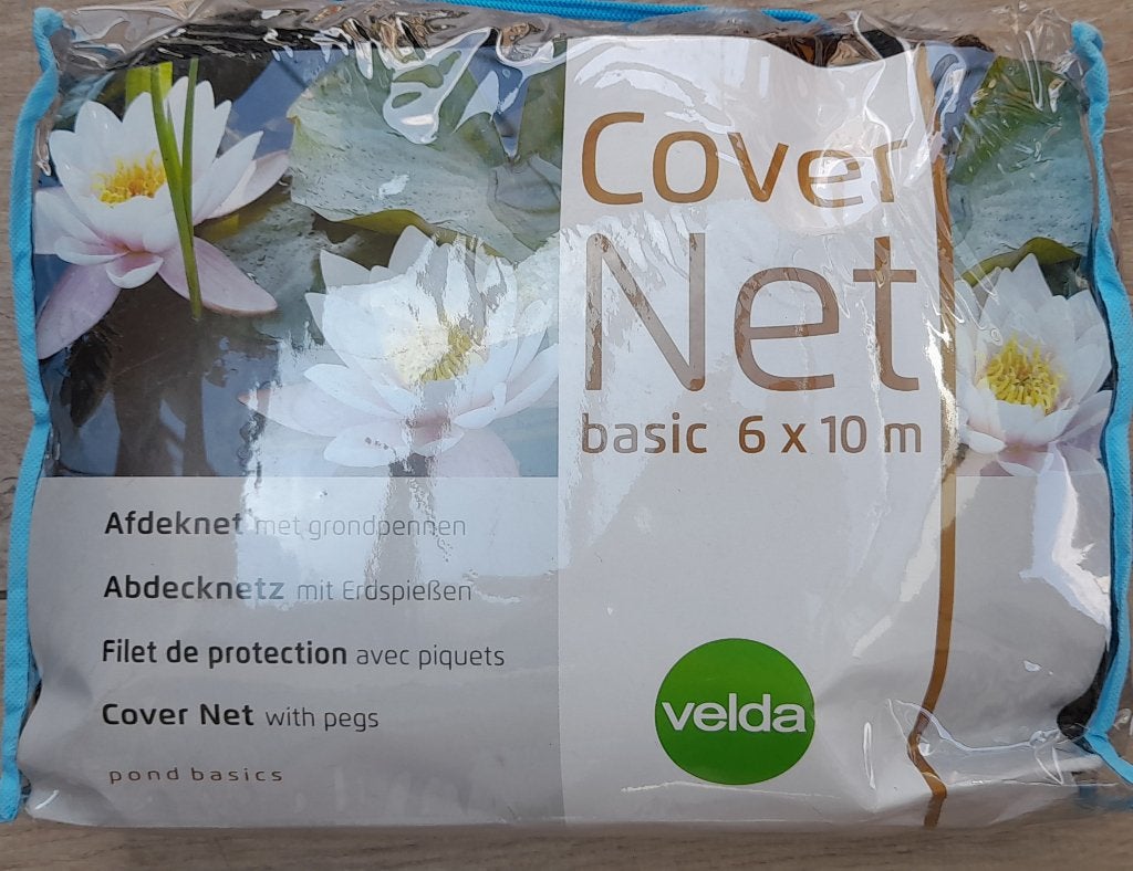 Vijver afdeknet met grondpennen 6x10 m, nieuw in verpakking, Tuin en Terras, Ophalen of Verzenden, Nieuw, Vijvernet