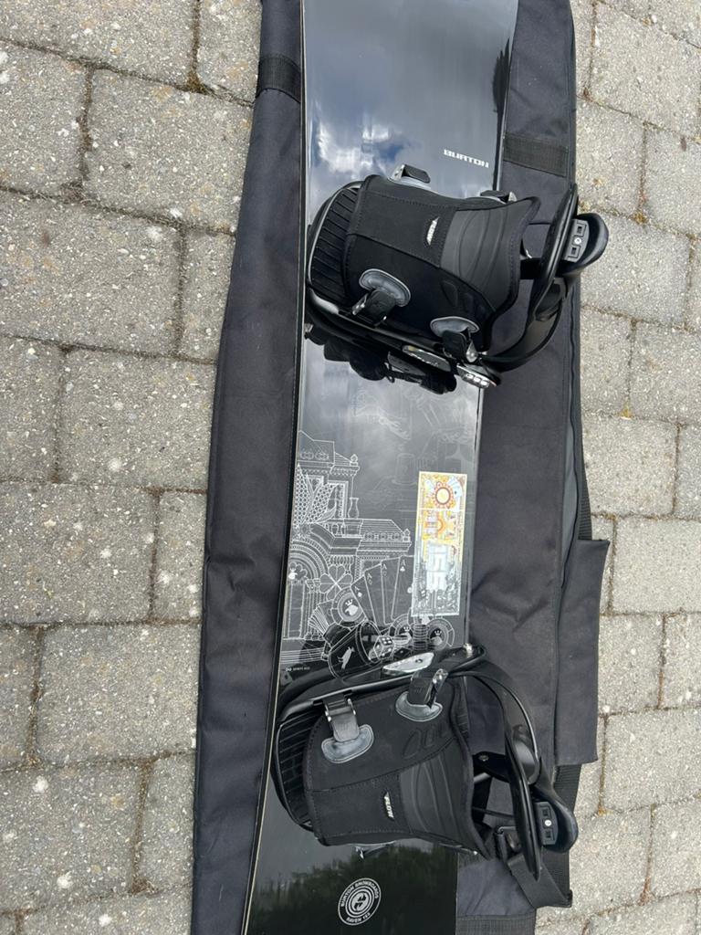 Burton en Sapient snowboard, Sport en Fitness, Snowboarden, Bindingen, Ophalen