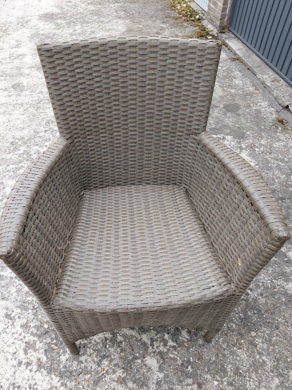 rieten stoelen met kussen, Enlèvement