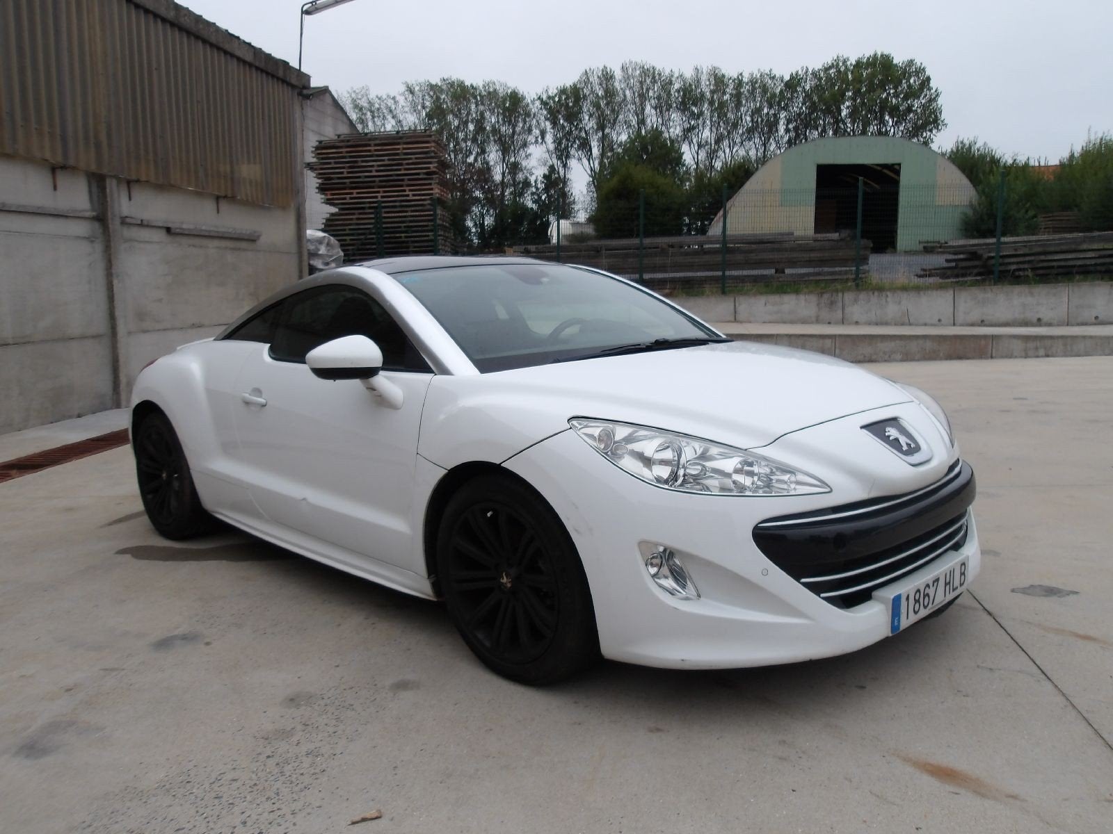 PEUGEOT RCZ  BENZINE 06/12, Auto's, https://public.car-pass.be/vhr/00429cbf-5a2d-4709-949e-289947ca52c4, Wit, Bedrijf, RCZ