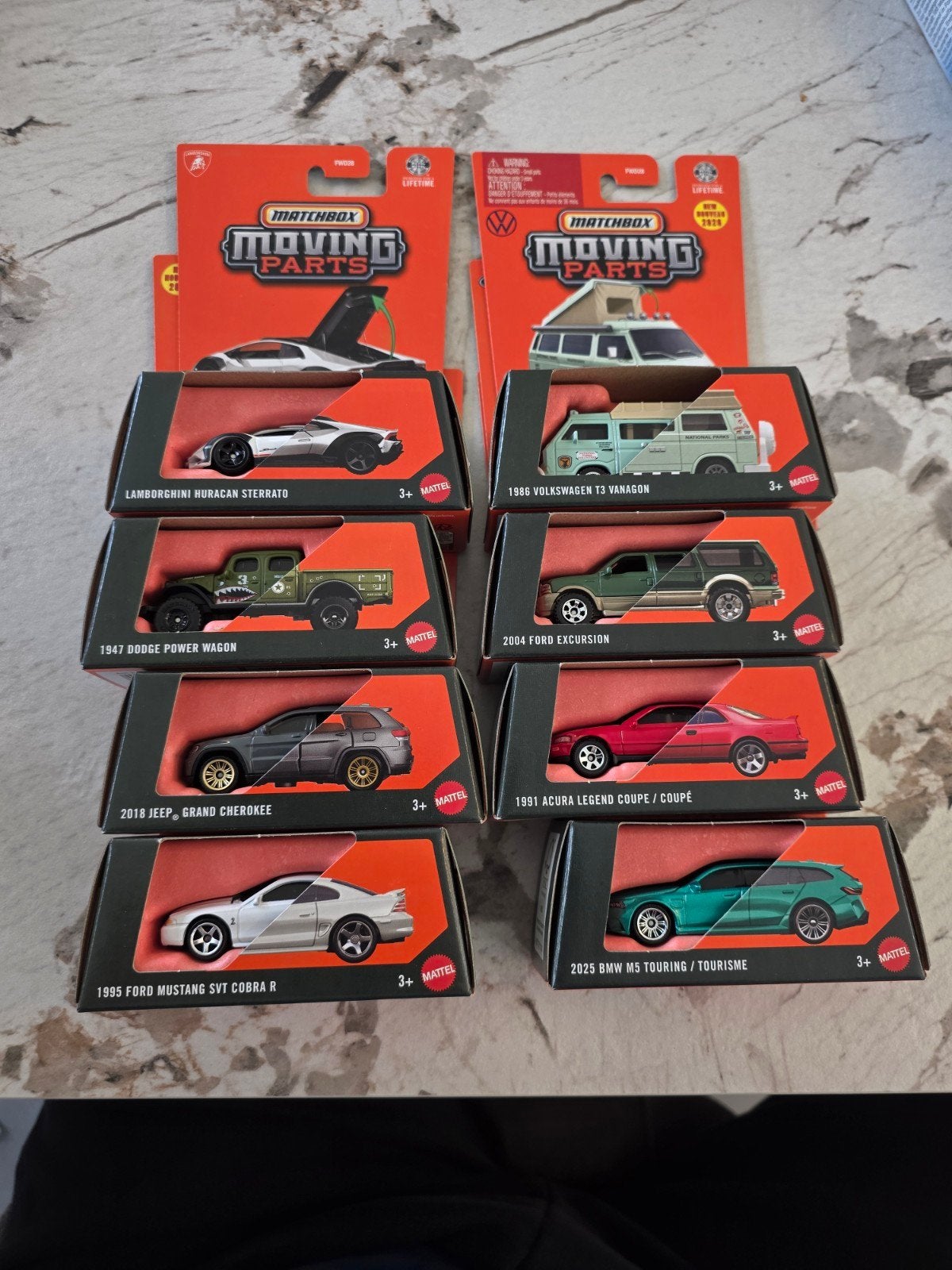 matchbox moving parts set, Collections, Enlèvement ou Envoi