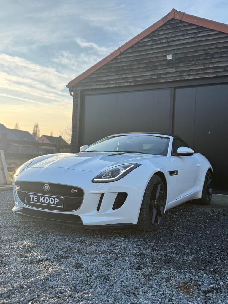 Jaguar F-TYPE 3.0v6s - CABRIO - TOPOCCASIE, Auto's, Automaat, Euro 5, F-type, 295 kW